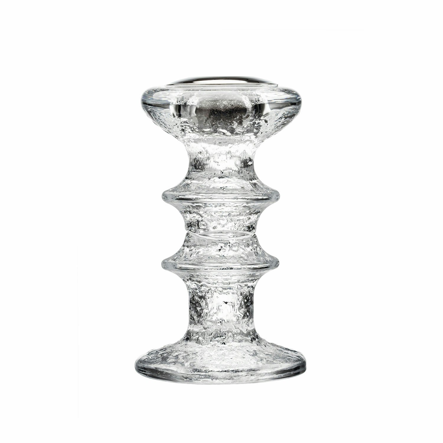 Iittala Festivo Lysestake 120mm + Innsats -  Lysestaker Glass Klar - 1023745