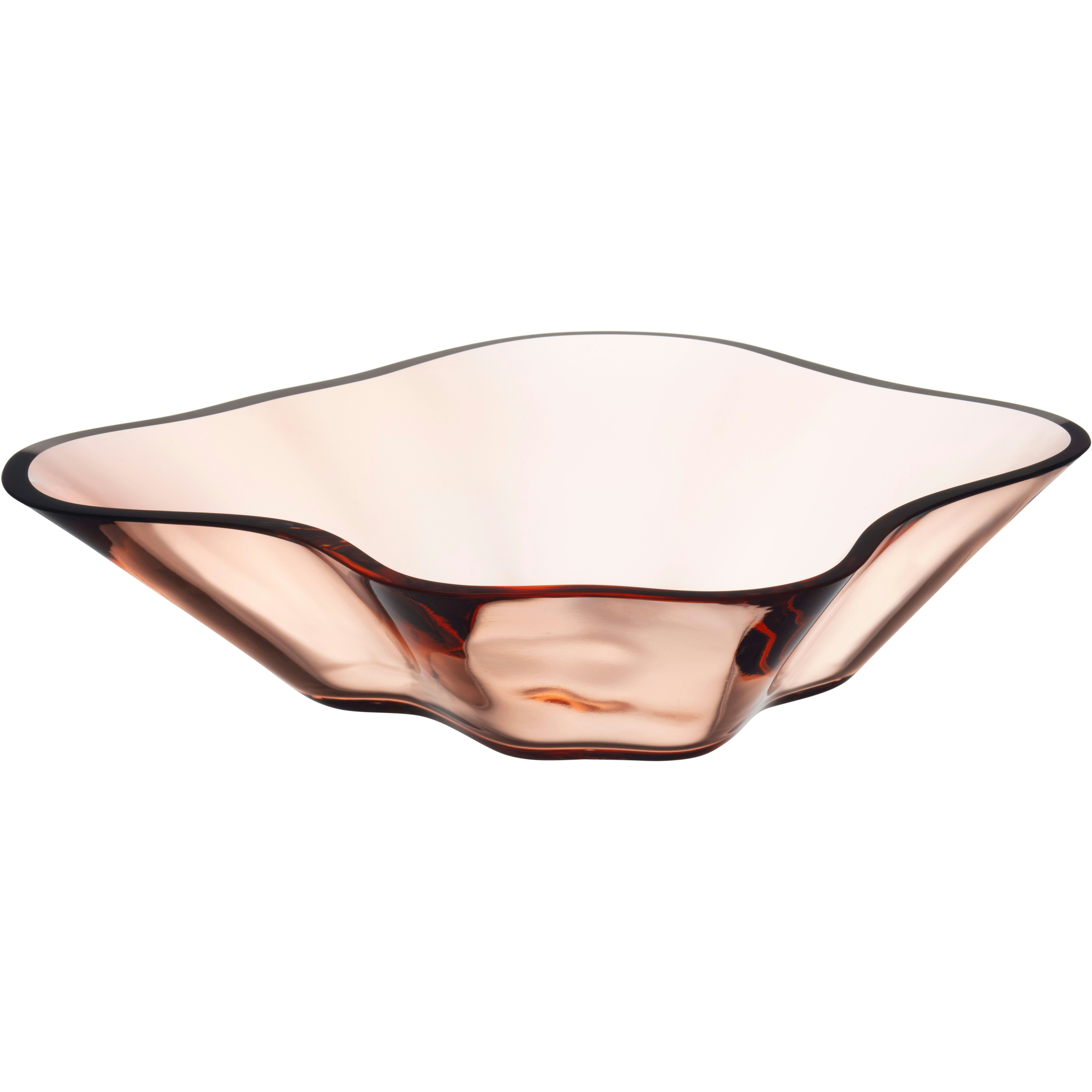 Iittala Flower Sk&aring;l 279x75 Mm  -  Fruktsk&aring;ler Glass Brun - 1082767