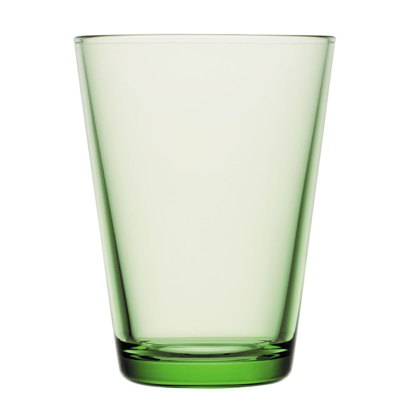 Kartio Glass 40 cl 2-pk, Apple Green