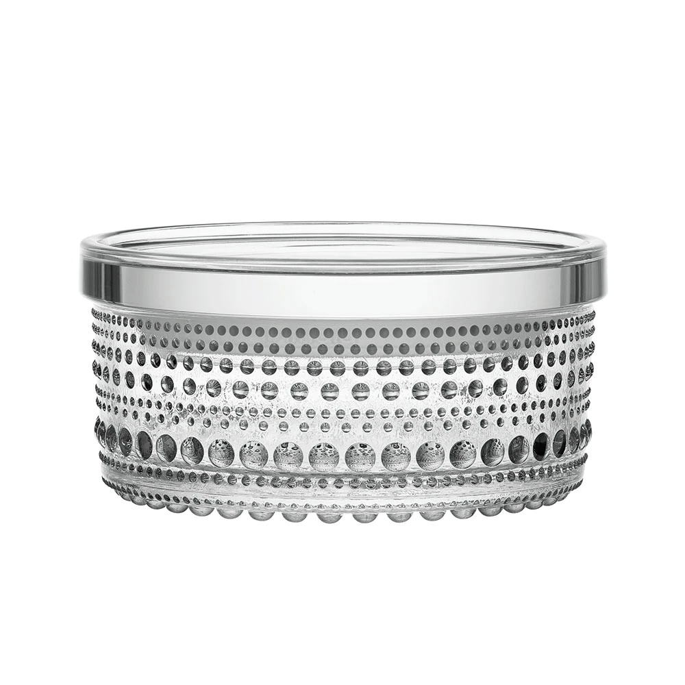 Iittala Kastehelmi Beholder 11x5,7cm  -  Oppbevaringsbokser & Lokk Glass Klar - 1015375