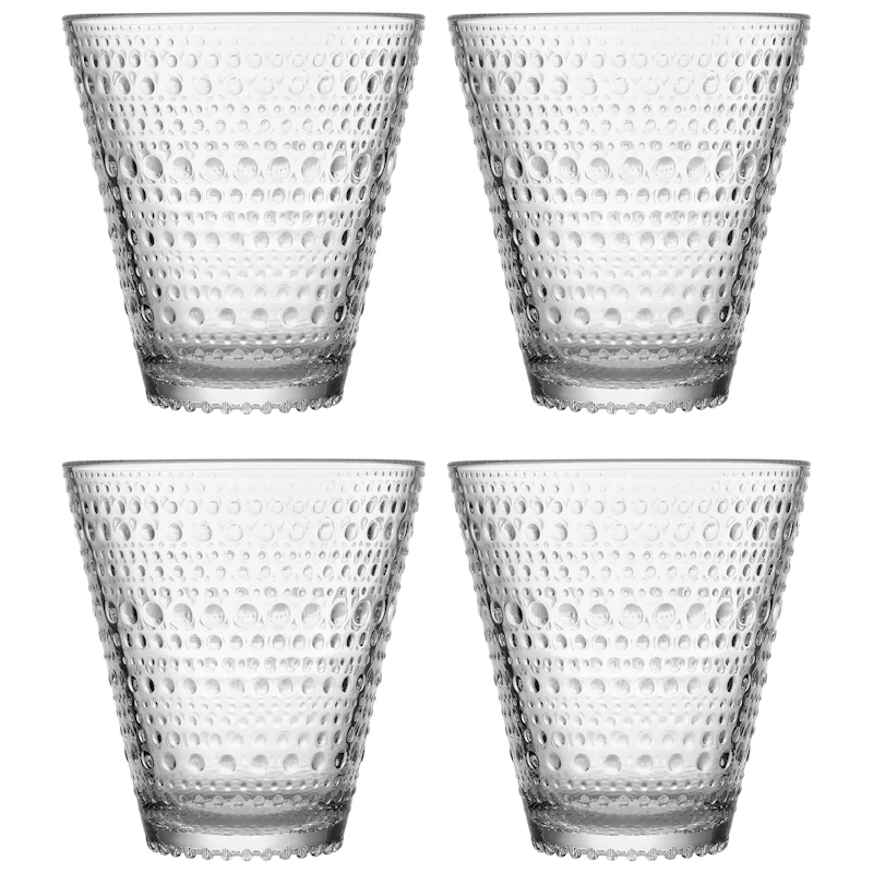 Kastehelmi Drikkeglass 30 cl 4-pk, Klar