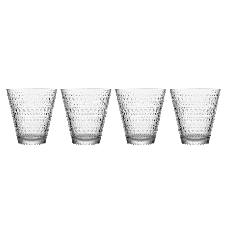 Kastehelmi Glass Klar, 4-pk