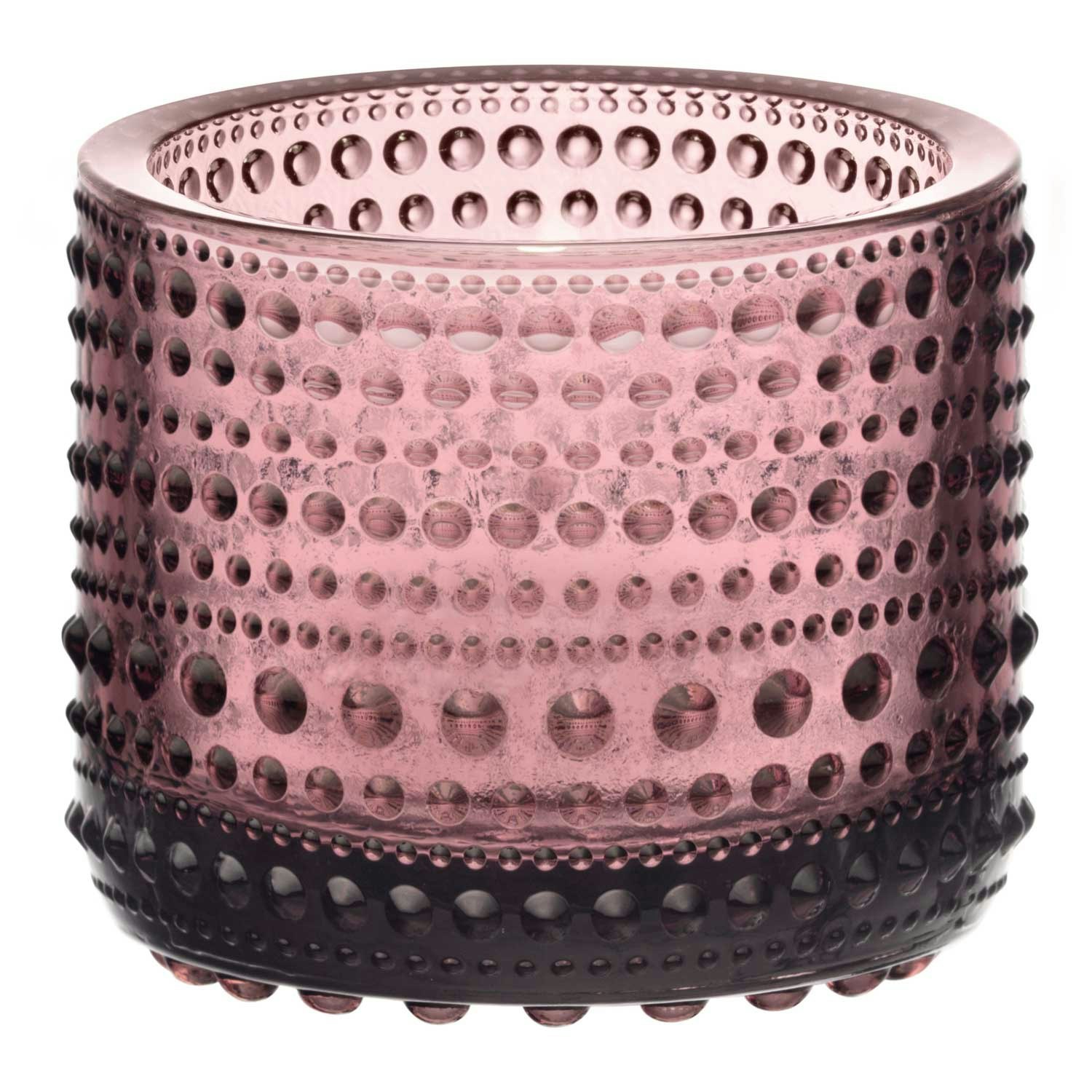 Iittala Kastehelmi Lanterne 6,4 Cm  -  Lyslykter Glass Heather - 1070205