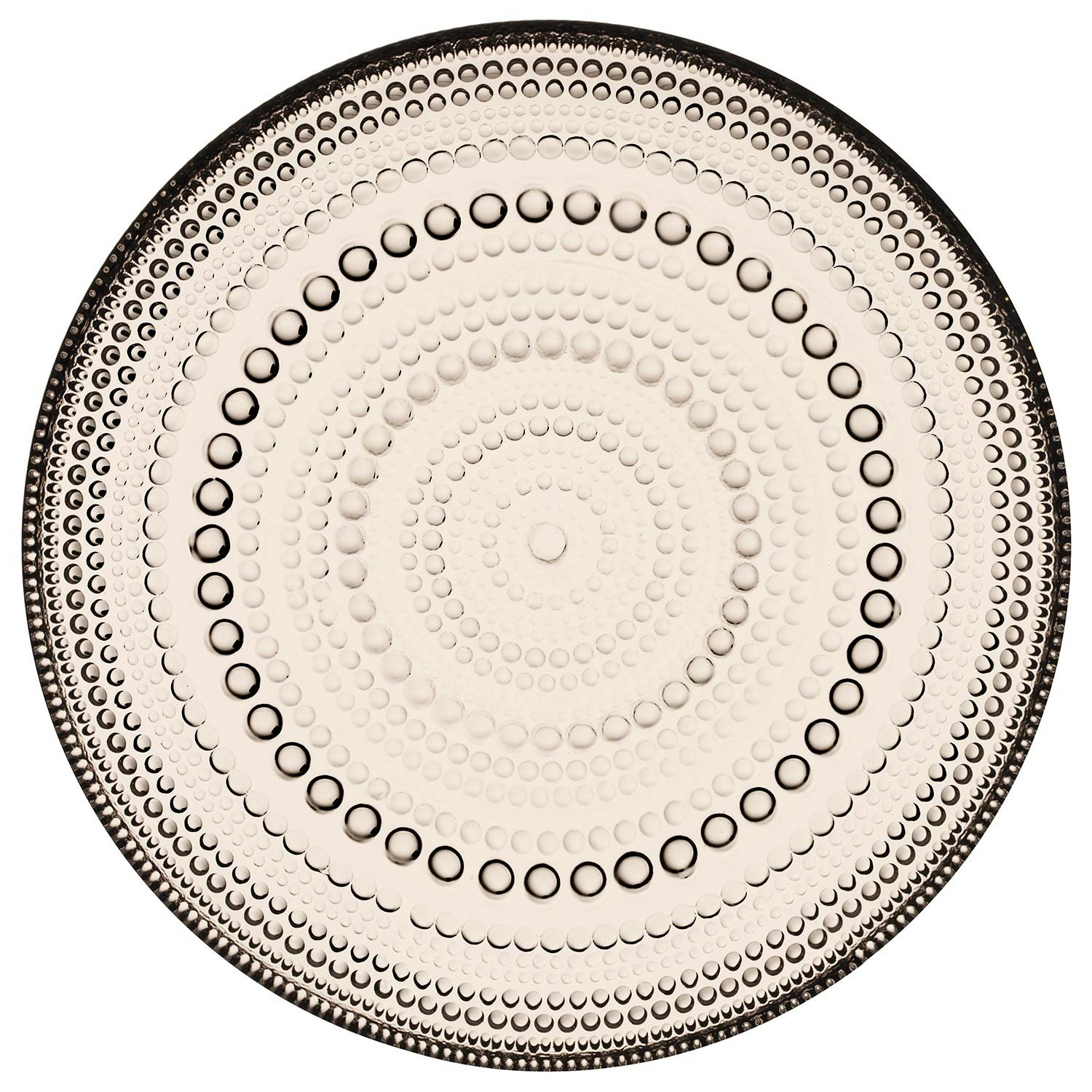 Iittala Kastehelmi Sidetallerken 17 Cm  -  Asjetter Glass Linen - 1051169