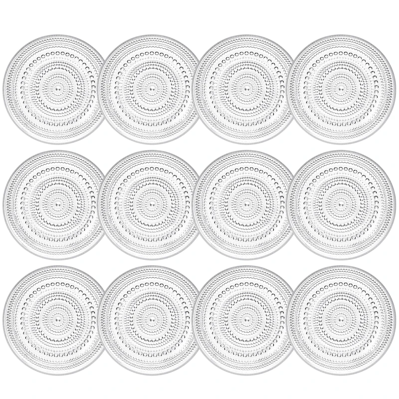 Kastehelmi Sidetallerken 17 cm 12-pk, Klar