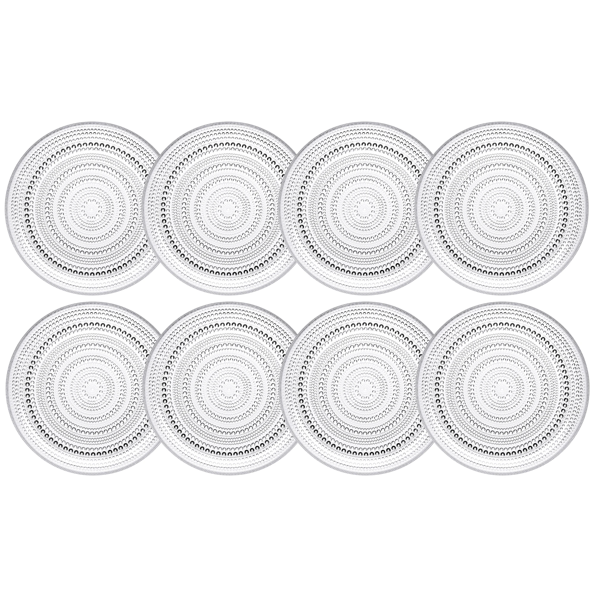 Iittala - Tallerkener Glass Klar - 1007057X12
