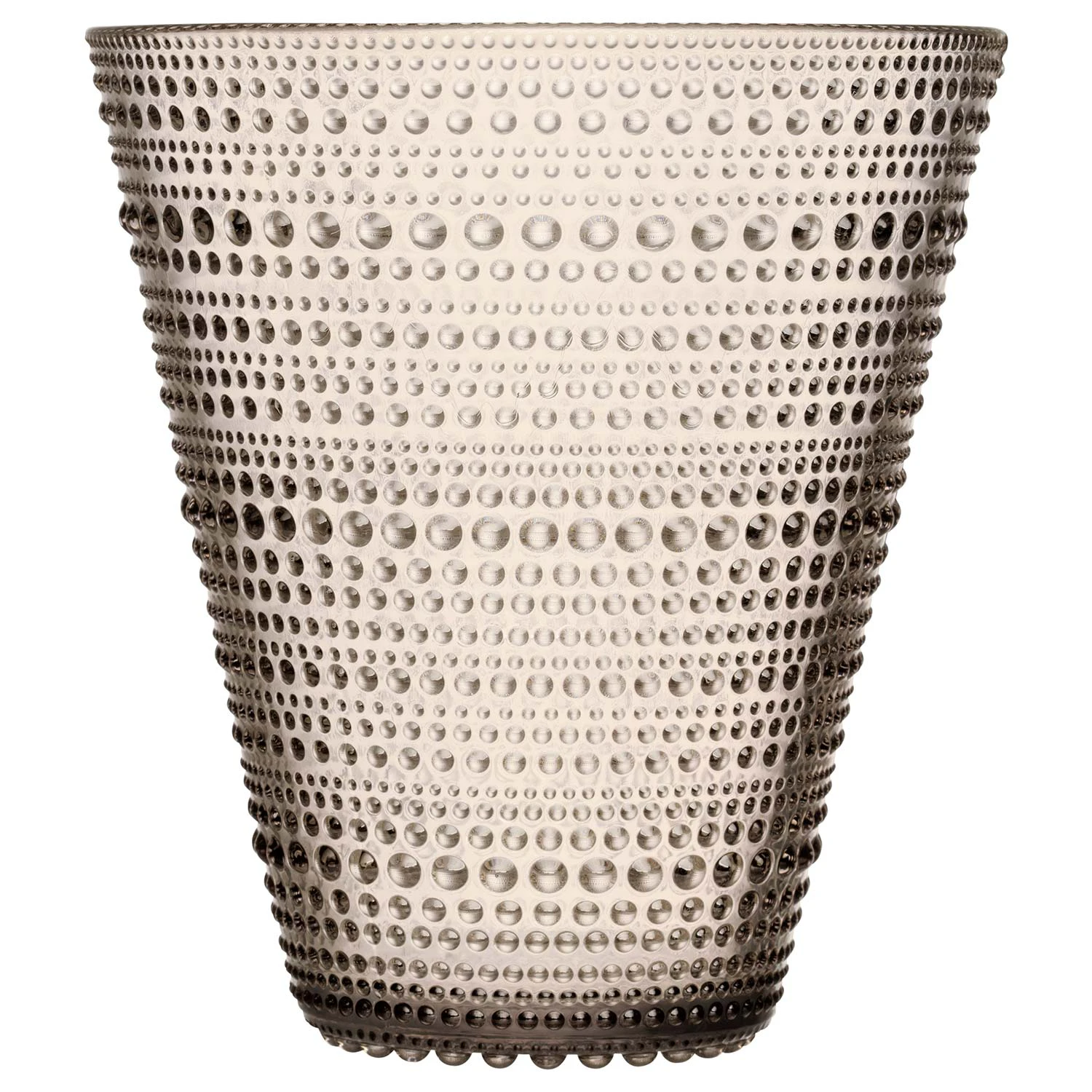 Iittala Kastehelmi Vase 15,4 Cm Lin -  Vaser Glass Linen - 1051614