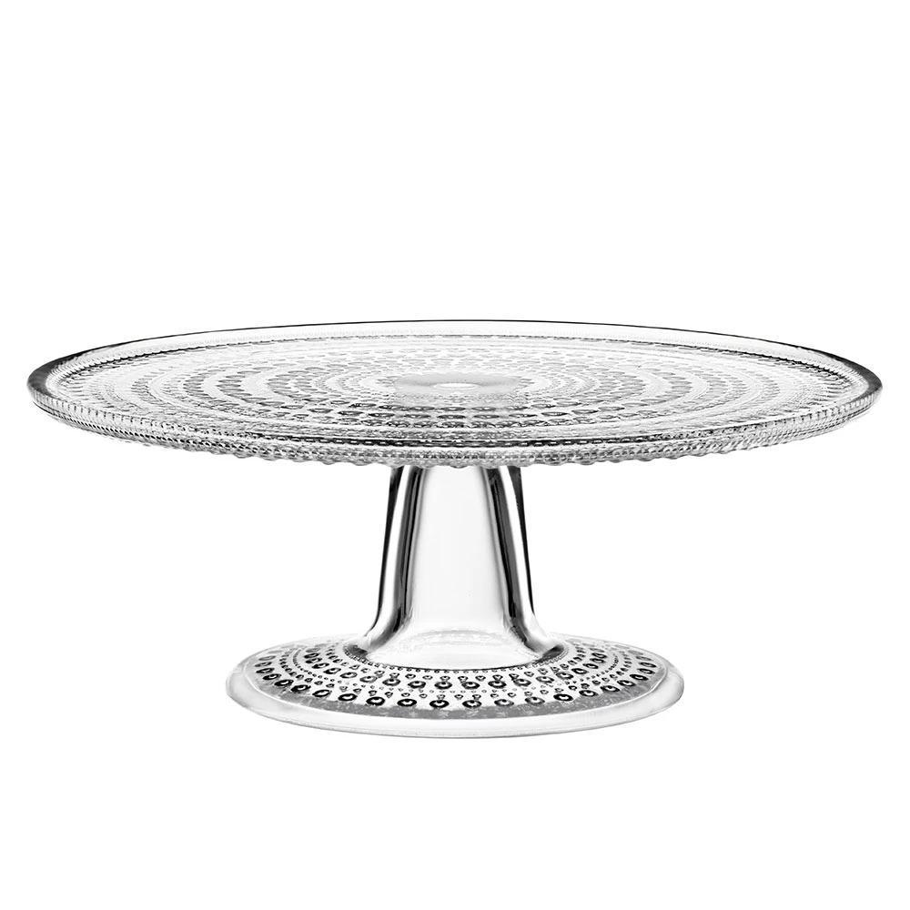 Iittala Kastehelmi Kakefat &Oslash;24cm  -  Kakefat & Kupler Glass Klar - 1019580