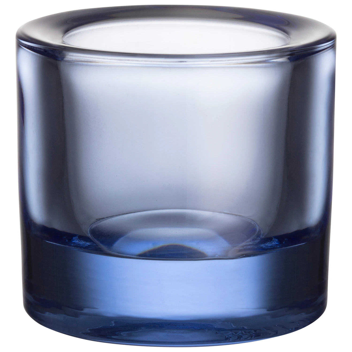 Iittala Kivi Telysholder 6 Cm  -  Lyslykter Glass Aqua - 1076155