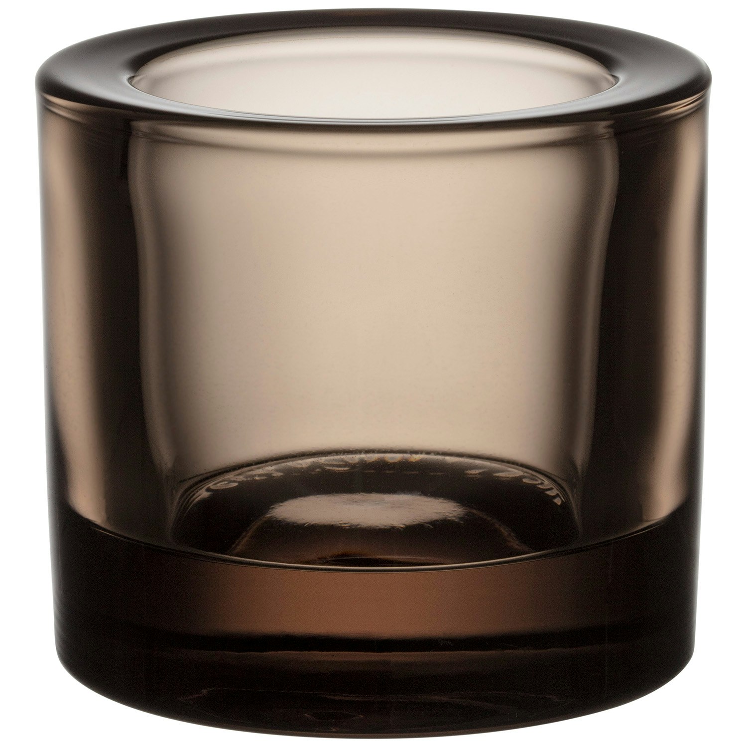 Iittala Kivi Telysholder 6 Cm  -  Lyslykter Glass Linen - 1062235