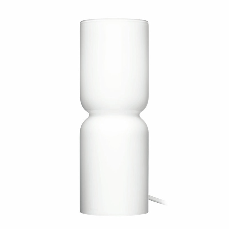 Lantern Bordlampe 25cm, Hvit