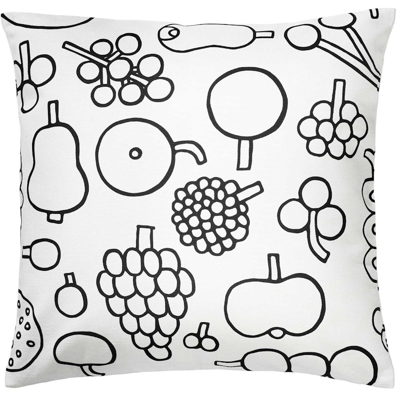 Oiva Toikka Collection Putetrekk 47x47 cm, Frutta Black