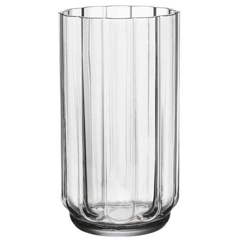 Iittala Play Vase 180 Mm  -  Vaser Munnbl&aring;st Glass Klar - 1078185