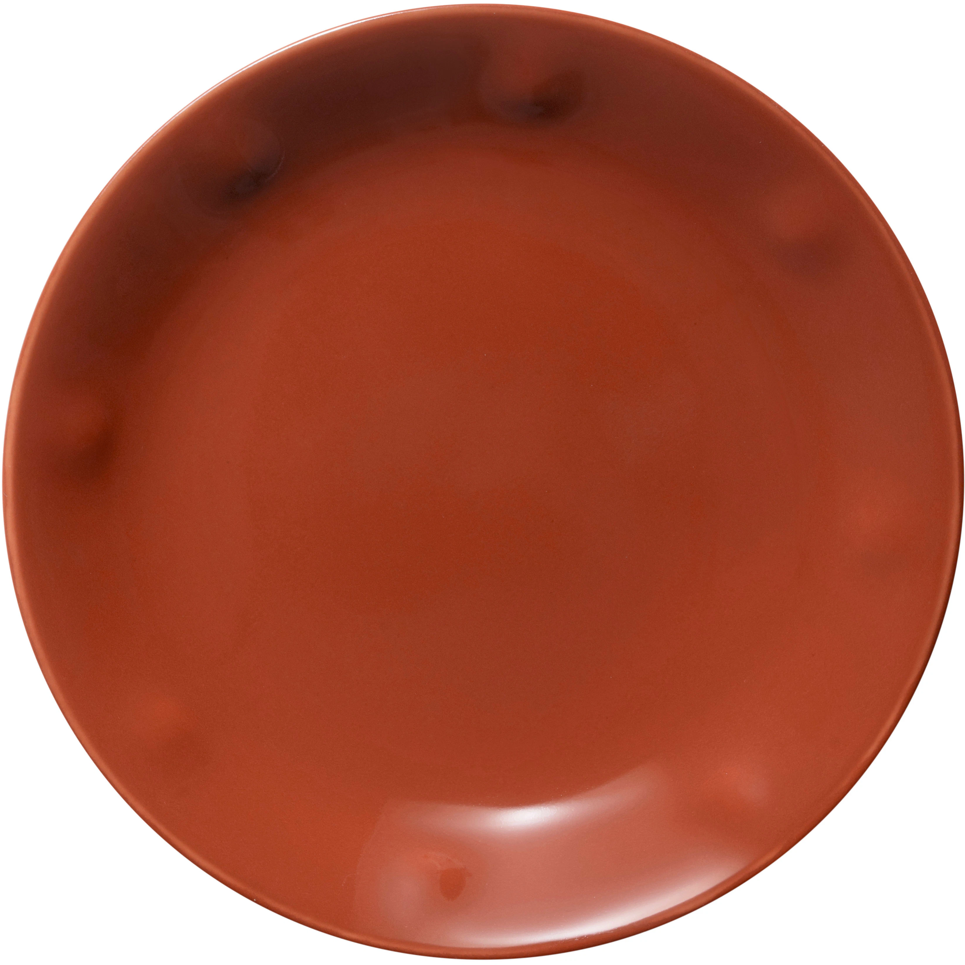 Iittala Solare Sidetallerken &Oslash;18 Cm  -  Asjetter Vitroporcelain Terracotta - 1082510