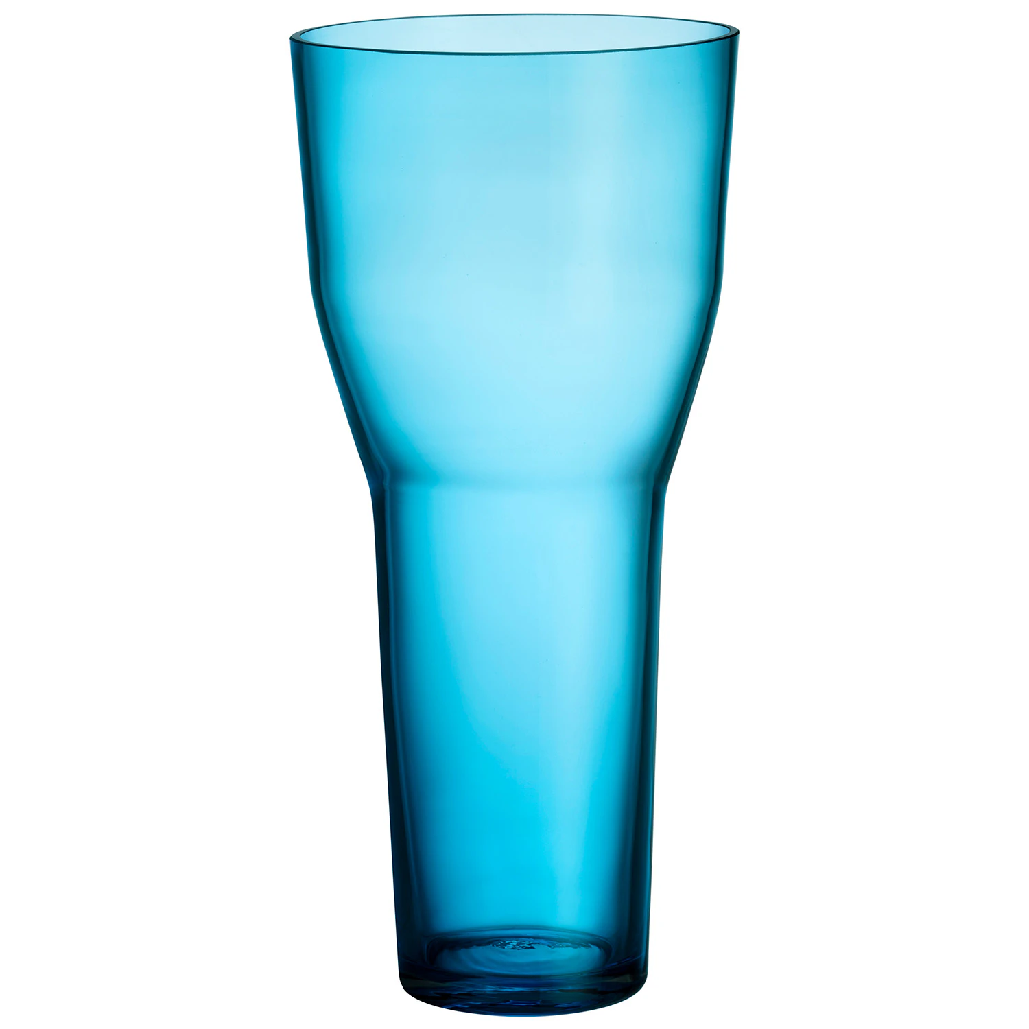 Iittala Solare Vase H&oslash;y 12x26 Cm  -  Vaser Glass Electric Blue - 1079504