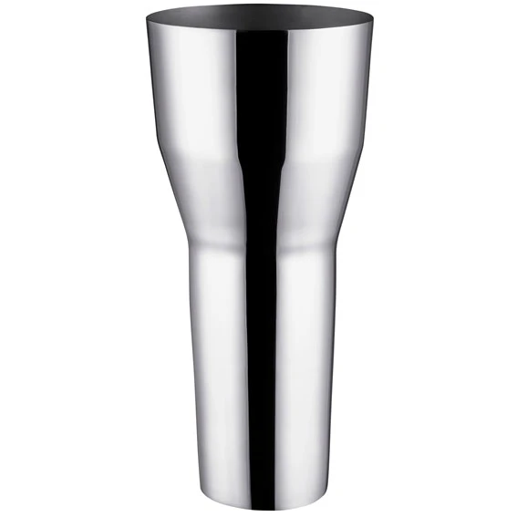 Iittala Solare Vase H&oslash;y 12x26 Cm Steel - Vaser Glass St&aring;l - 1083001