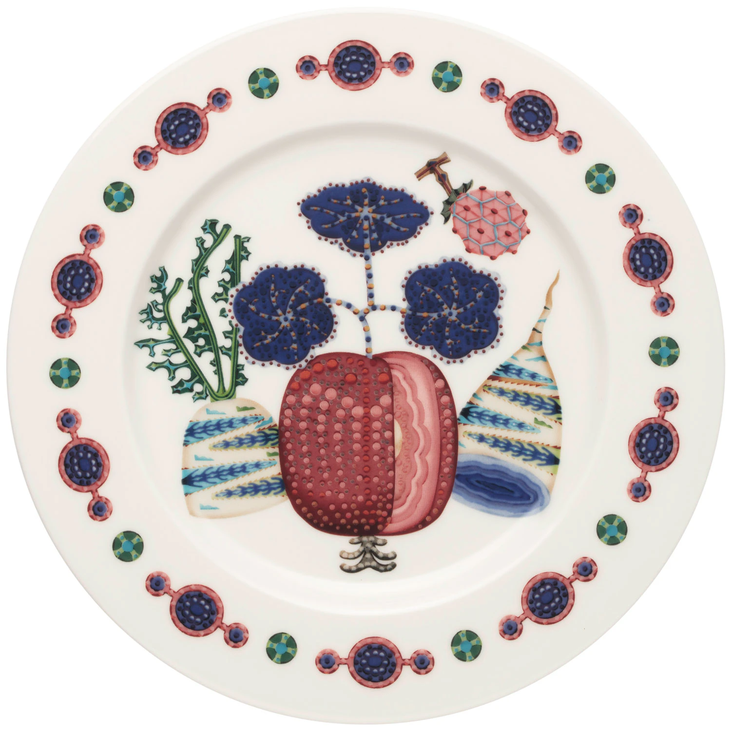 Iittala Taika Sato Tallerken 22 Cm -  Tallerkener Porselen Multi - 1070935