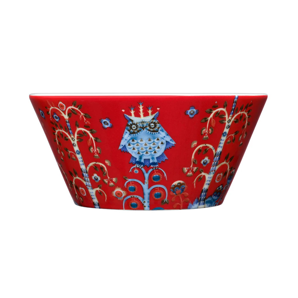 Iittala Taika Sk&aring;l 60cl  -  Serveringssk&aring;ler Porselen R&oslash;d - 1012483