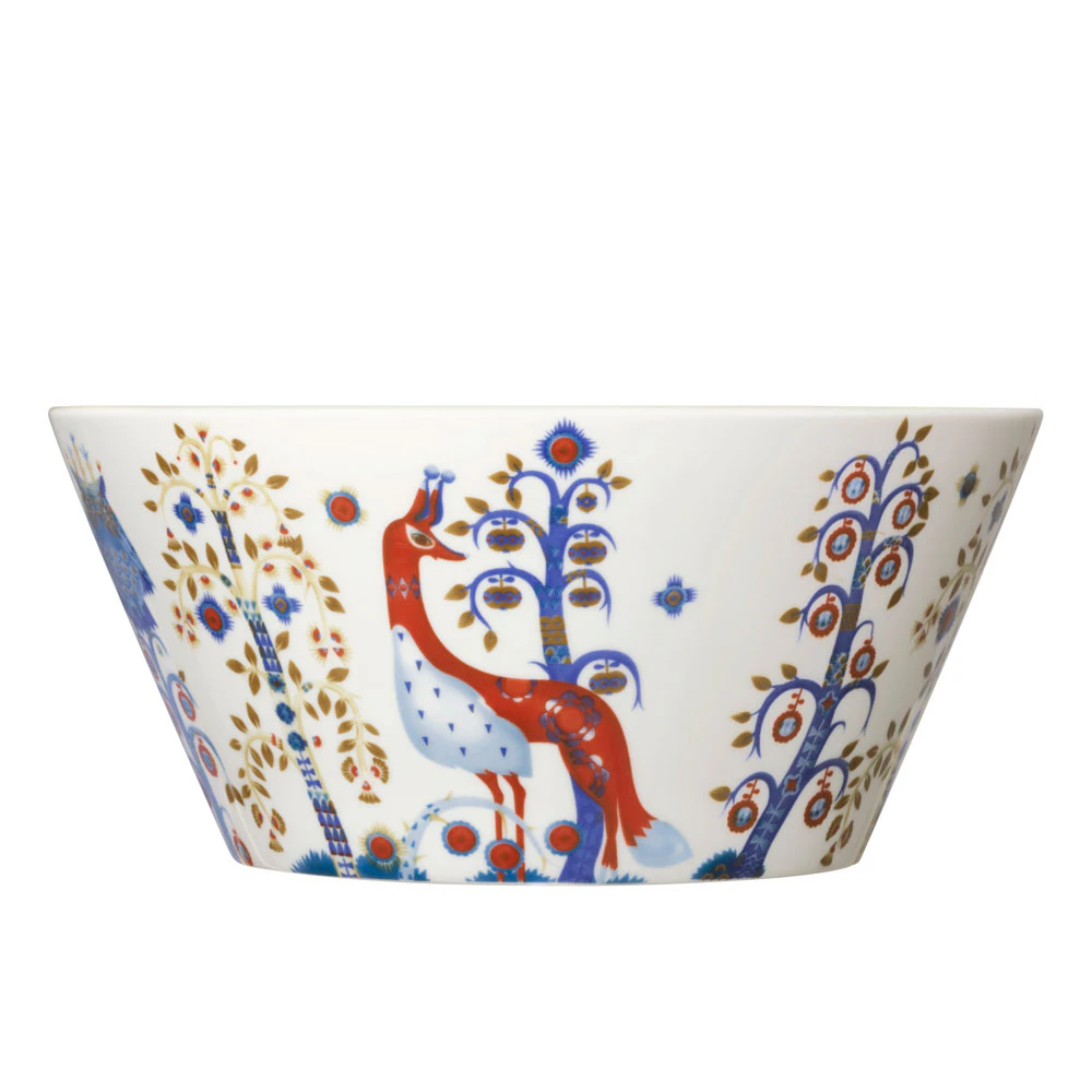 Iittala Taika Sk&aring;l Stor  -  Serveringsfat Porselen Hvit - 1006018