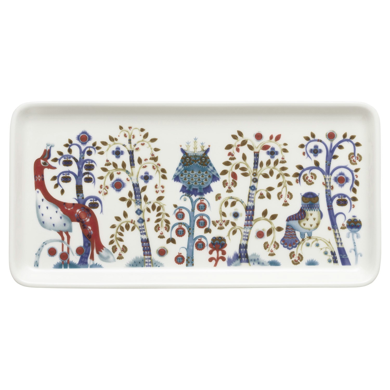 Iittala Taika Tallerken 12x24 Cm  -  Tallerkener Vitroporcelain Hvit - 1070930