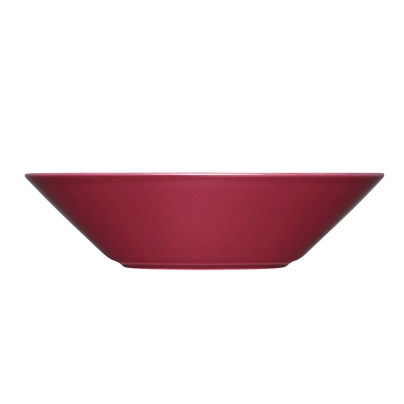 Teema Dyp Tallerken 21 cm, Kirsebærrød
