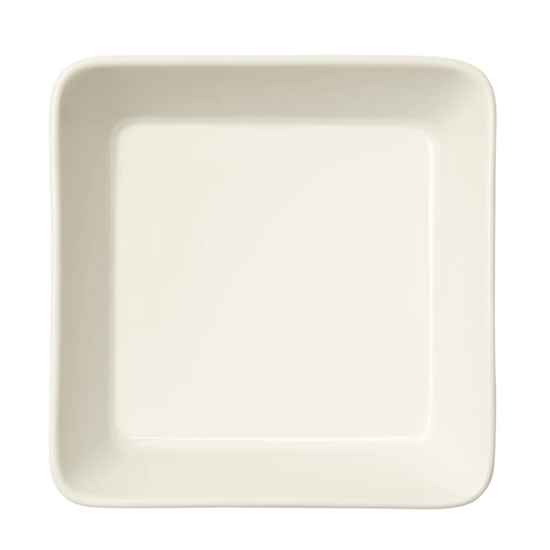 Teema fat, 12x12cm, Hvit