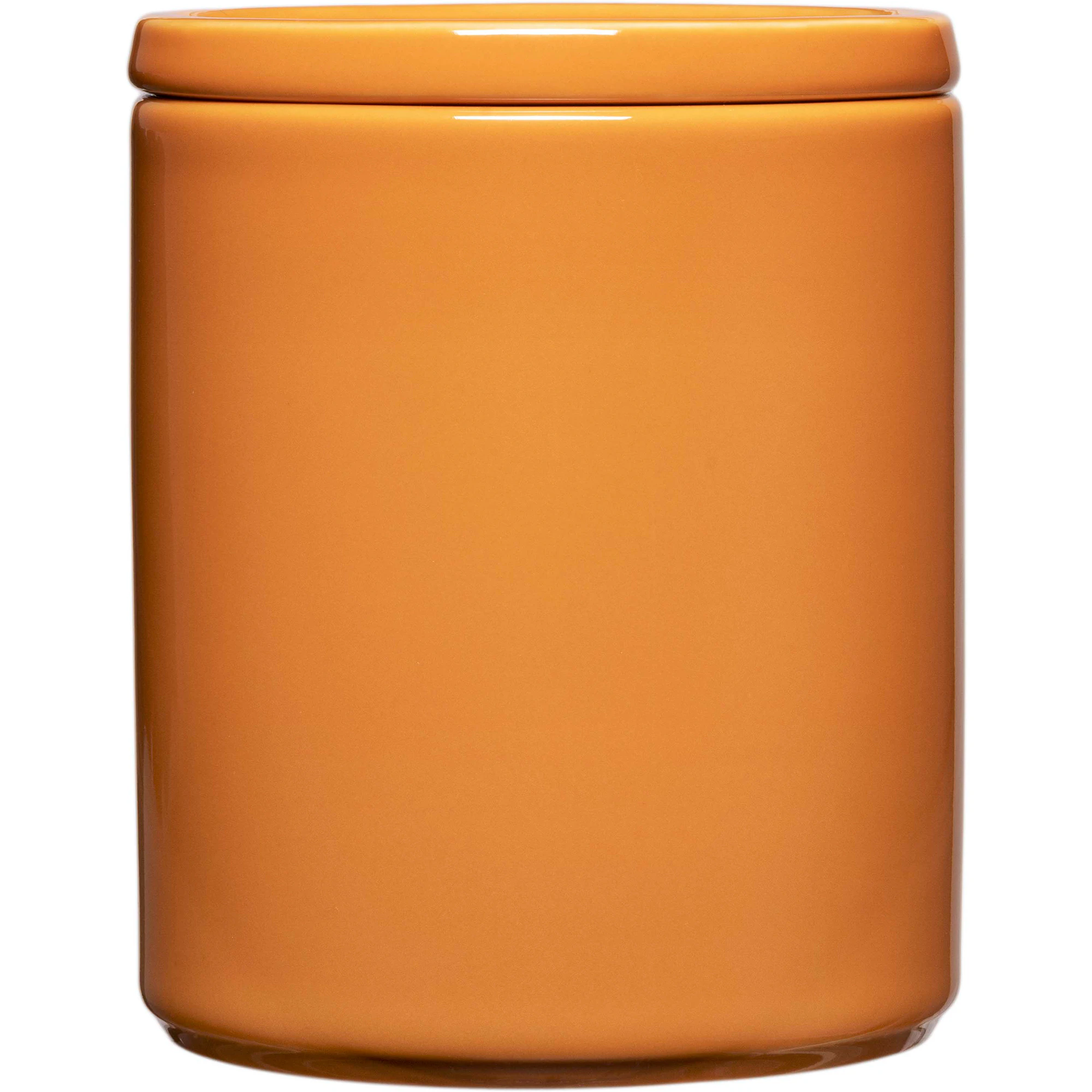 Iittala Teema Krukke 60 Cl - Oppbevaringsbokser & Lokk Vitroporcelain Amber - 1086907