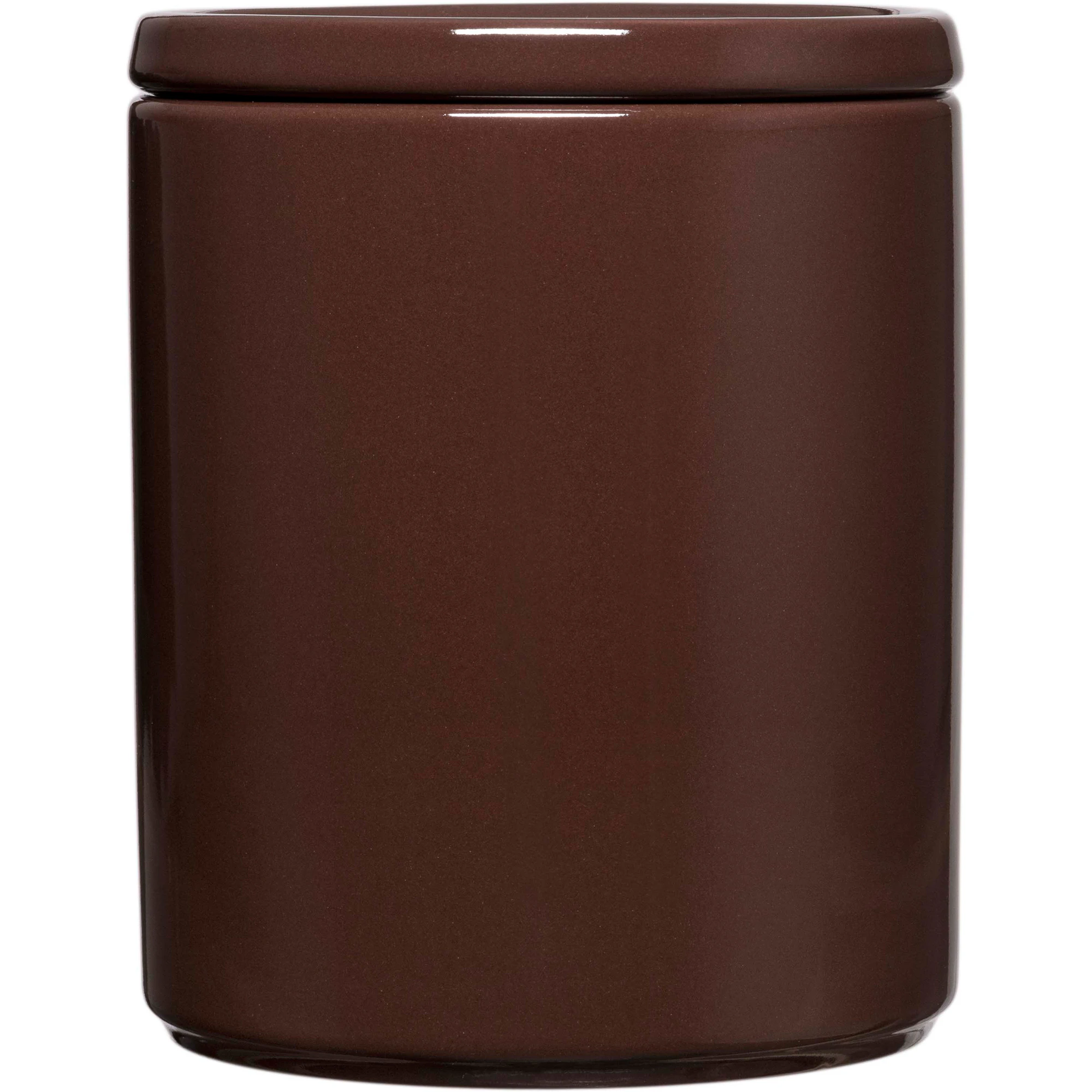 Iittala Teema Krukke 60 Cl - Oppbevaringsbokser & Lokk Vitroporcelain Espresso - 1086908