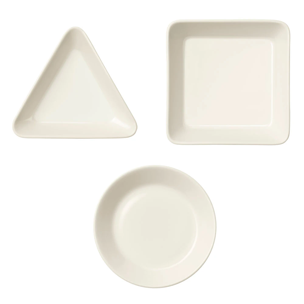 Iittala Teema Mini Serveringssett 3 Deler - Serviser & Startsett Stengods Hvit - 1006153