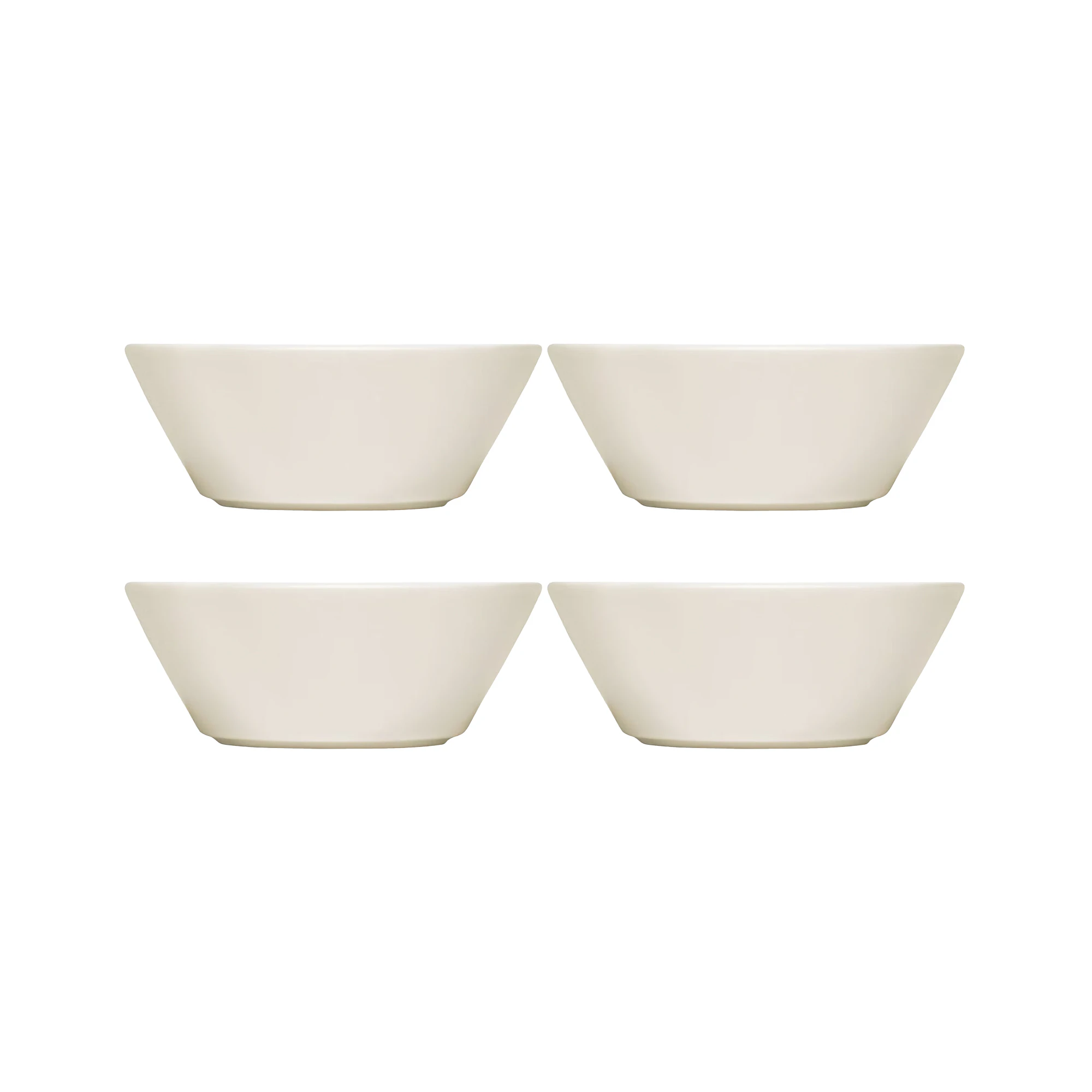 Iittala Teema Sk&aring;l 15 Cm 4-pk - Serveringssk&aring;ler Porselen Hvit - 1005476X4