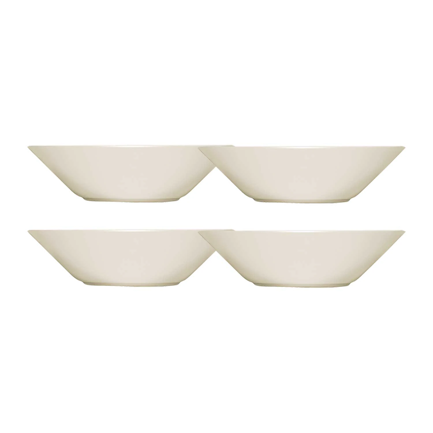 Iittala Teema Sk&aring;l 21 Cm  4-pk -  Serveringssk&aring;ler Porselen Hvit - 1005921-4pack