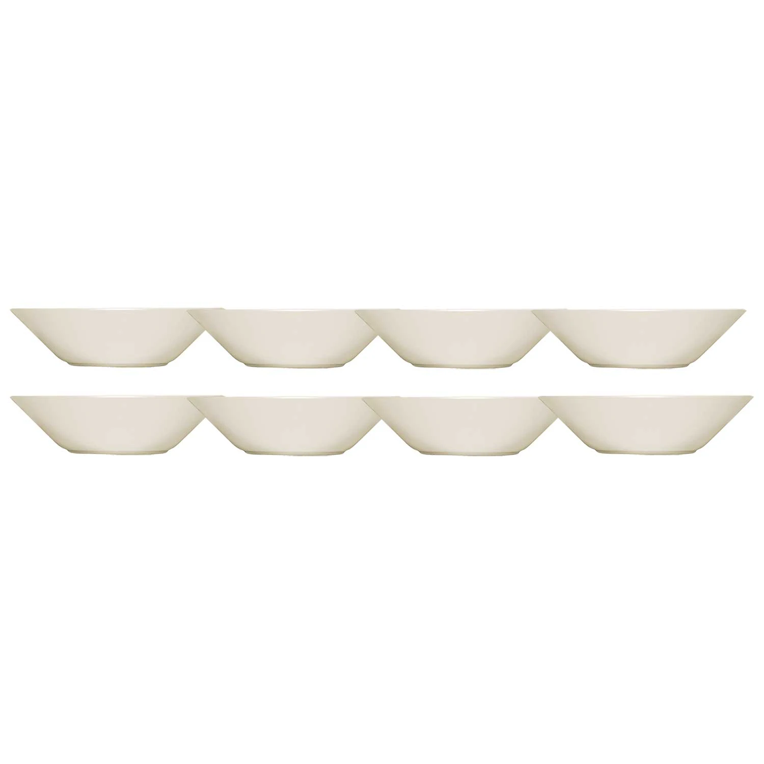 Iittala Teema Sk&aring;l 21 Cm  8-pk -  Serveringssk&aring;ler Porselen Hvit - 1005921-8pack