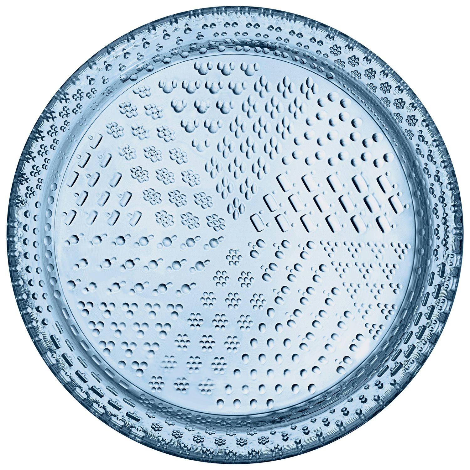 Iittala Tundra Sidetallerken 15,4 Cm  -  Asjetter Glass Aqua - 1076152