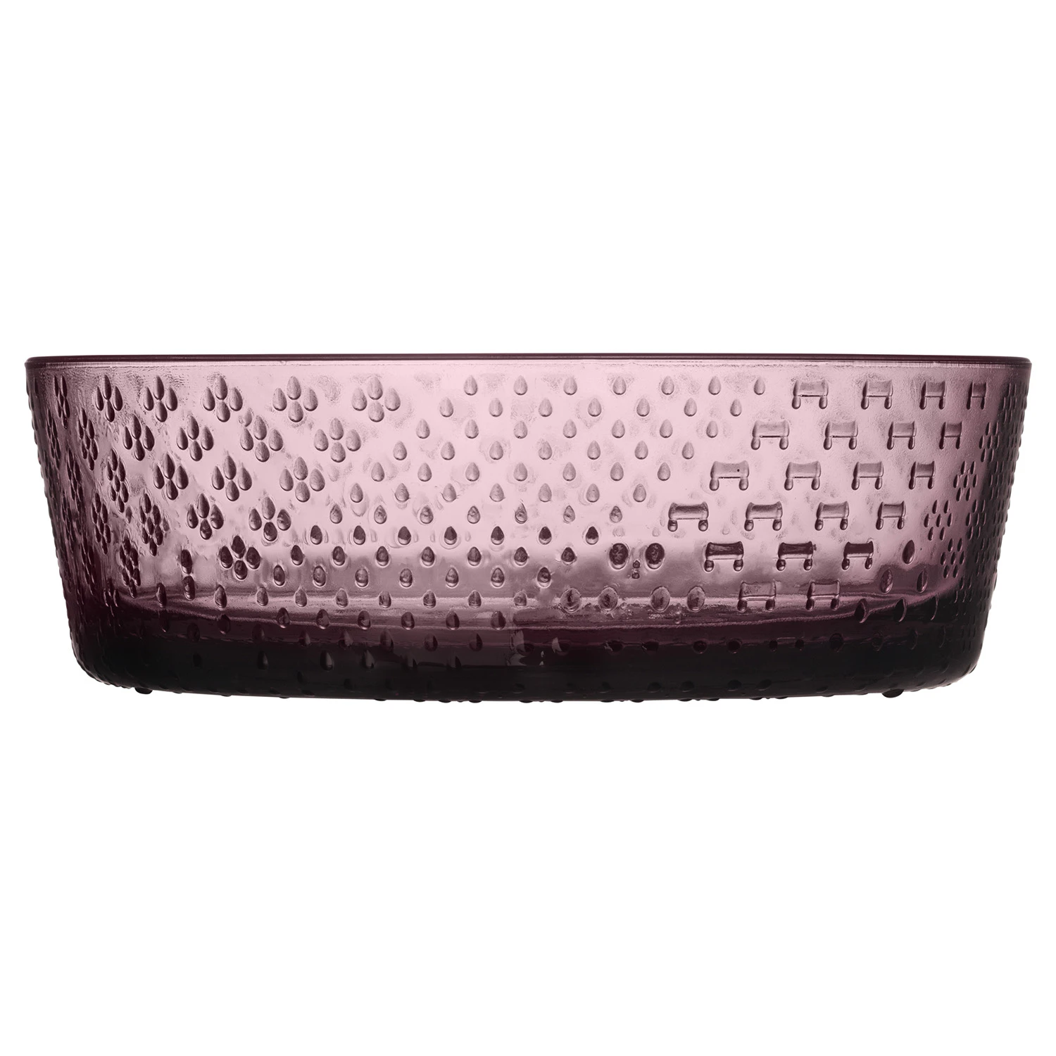 Iittala Tundra Sk&aring;l 62 Cl  -  Serveringssk&aring;ler Glass Heather - 1072726