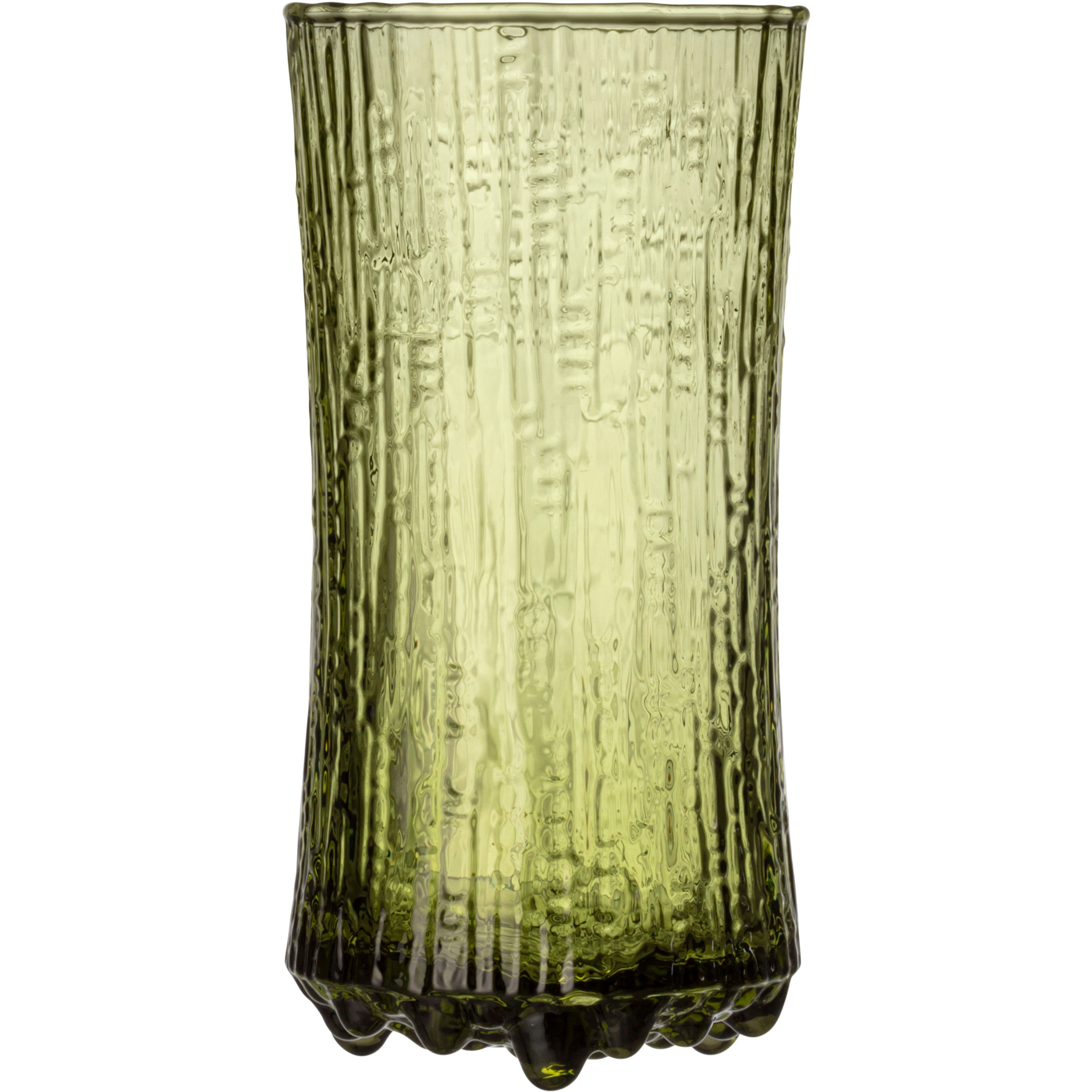 Iittala Ultima Thule Champagne 18 Cl 2-pk Finsk Sand -  Champagneglass Glass Gr&oslash;nn - 1082395