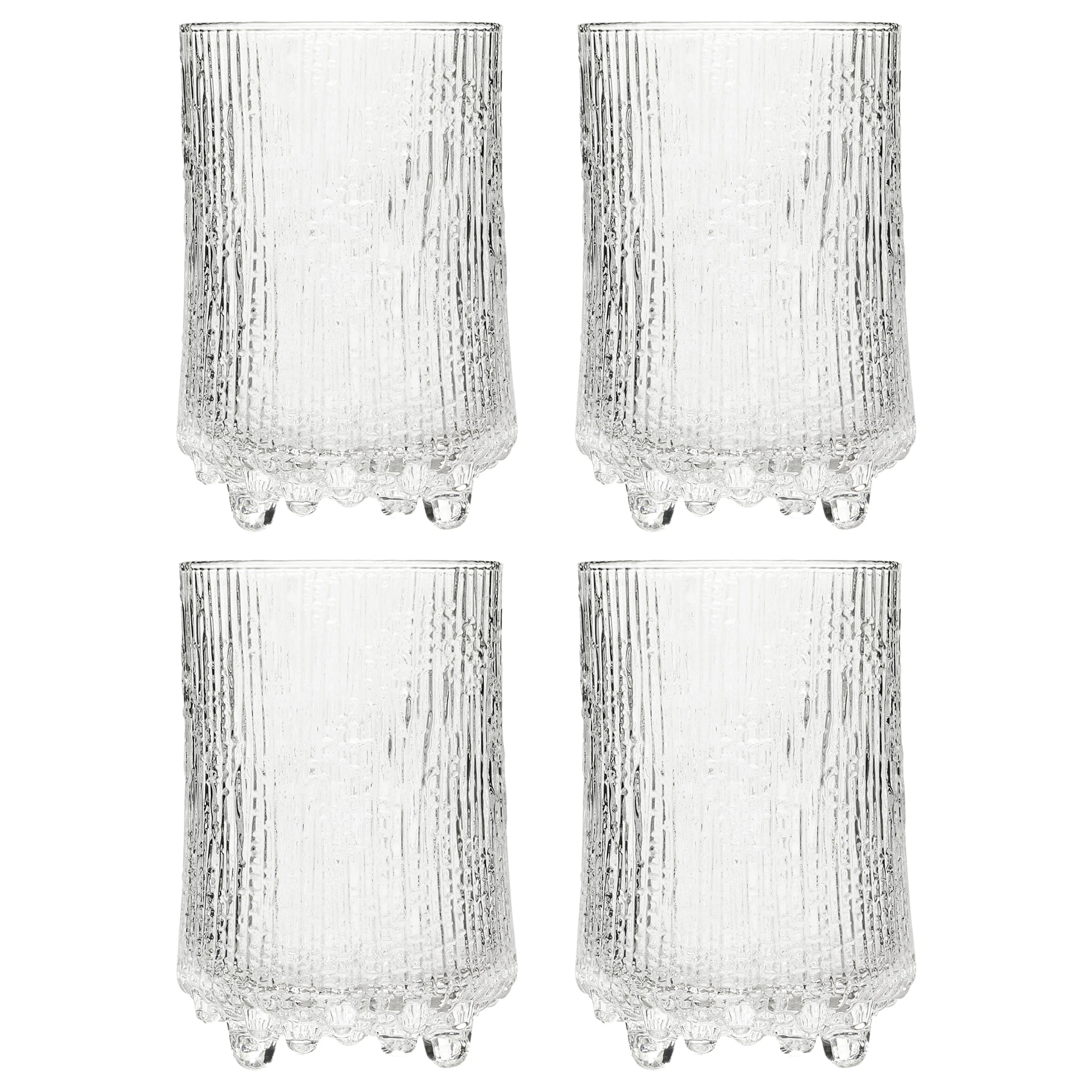Iittala Ultima Thule &Oslash;l 38 Cl 4-pk - &Oslash;lglass Glass Klar - 1008517X2