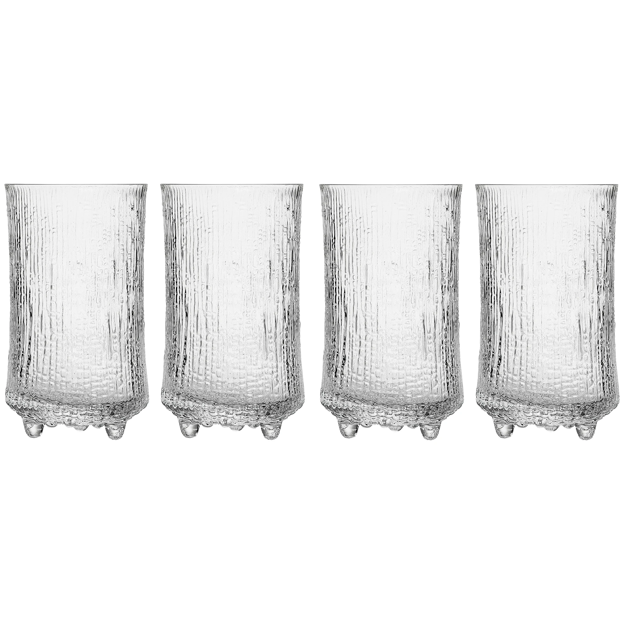 Iittala Ultima Thule &Oslash;l 60 Cl 4-pk - &Oslash;lglass Glass Klar - 1015657X2