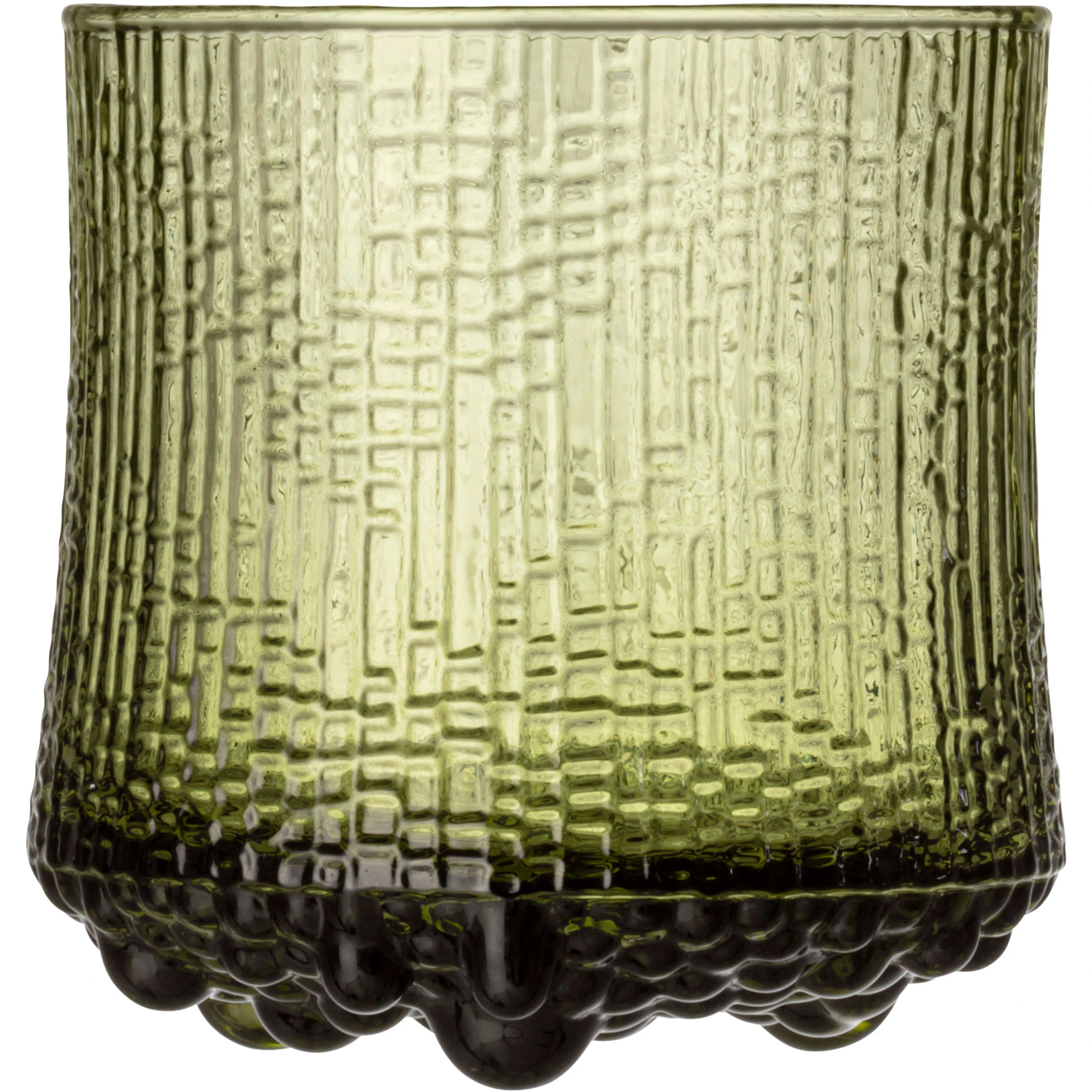 Iittala Ultima Thule On The Rocks 28 Cl 2-pk Finsk Sand -  Whiskeyglass & Cognacglass Glass Gr&oslash;nn - 1082393
