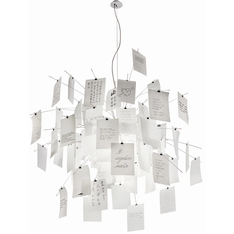 Zettel'z 5 Pendel Sølv 600 cm