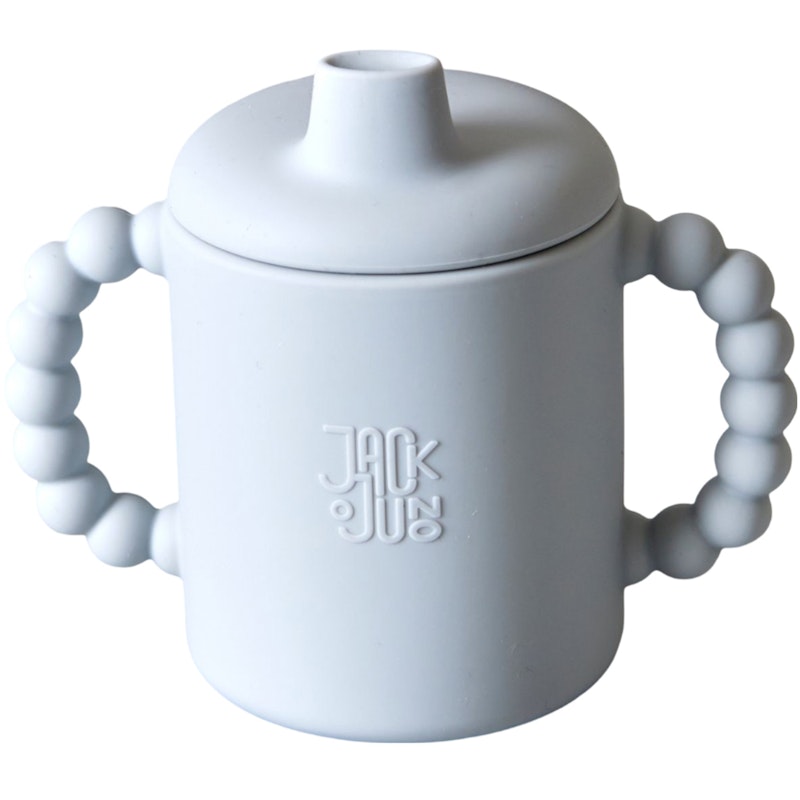 Bubble Sippy Krus med Lokk, Glacier Grey