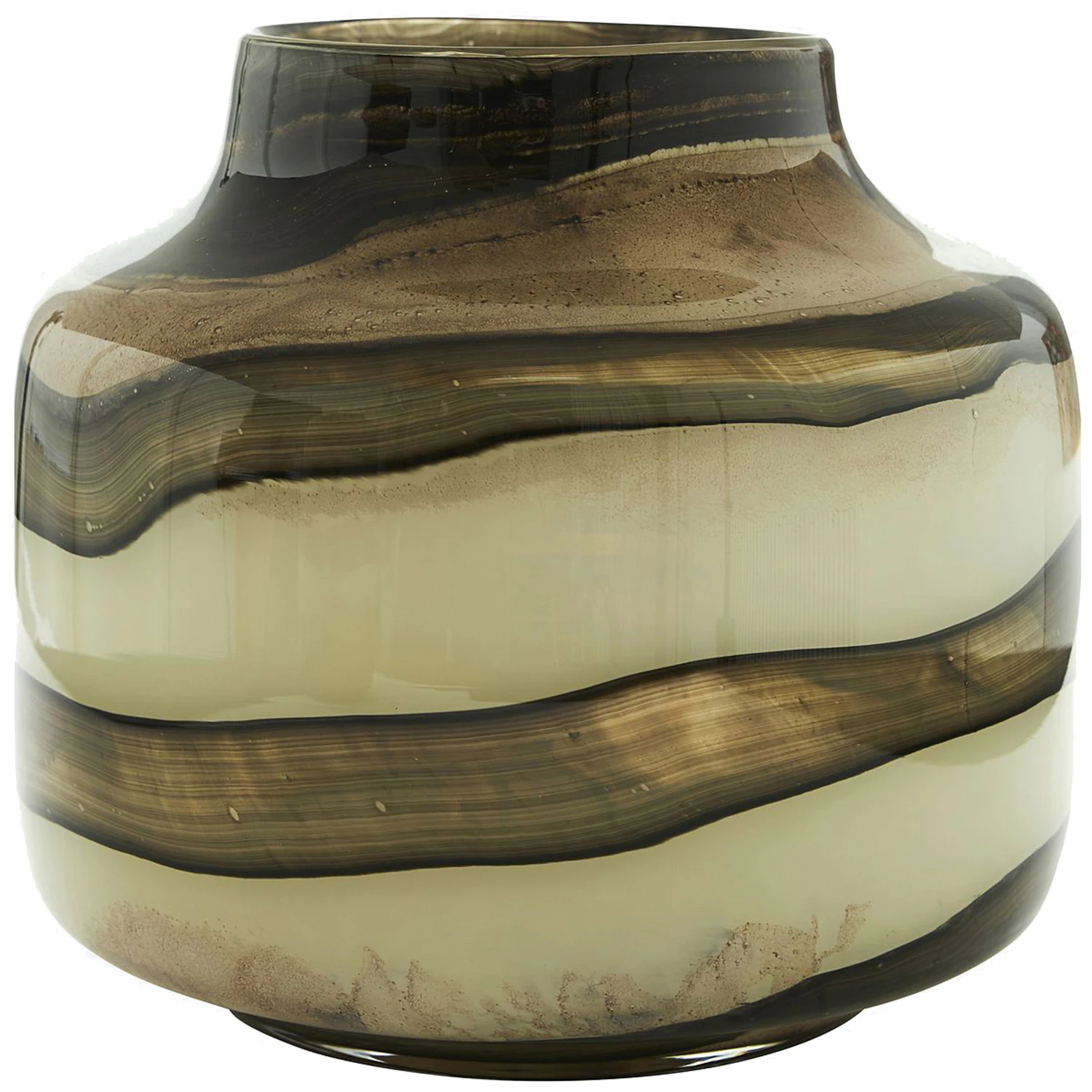 Jakobsdals Florence Vase 23 Cm -  Vaser Glass Brun - N892362-04