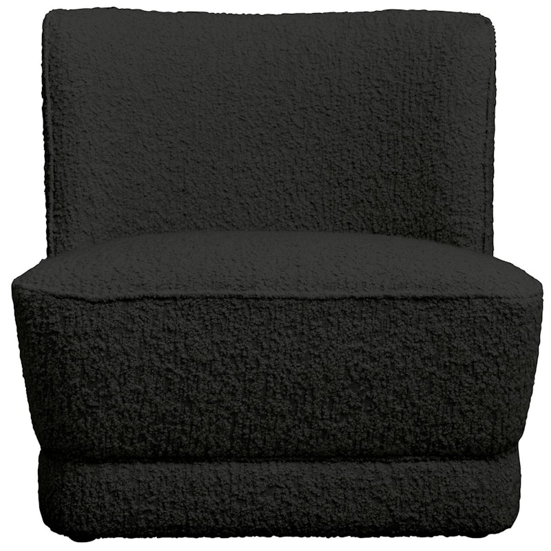 Lounge Royal Boucle Lenestol, Svart