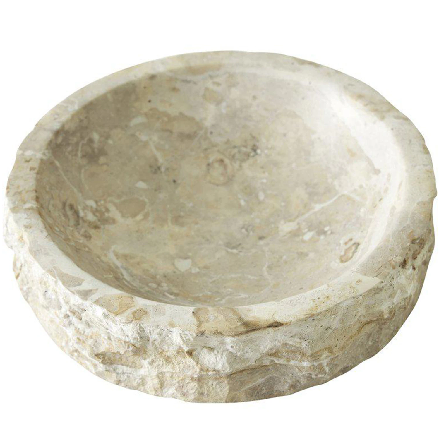 Jakobsdals Wren Sk&aring;l &Oslash;22 Cm  -  Serveringssk&aring;ler Marmor Greige - N892344-12