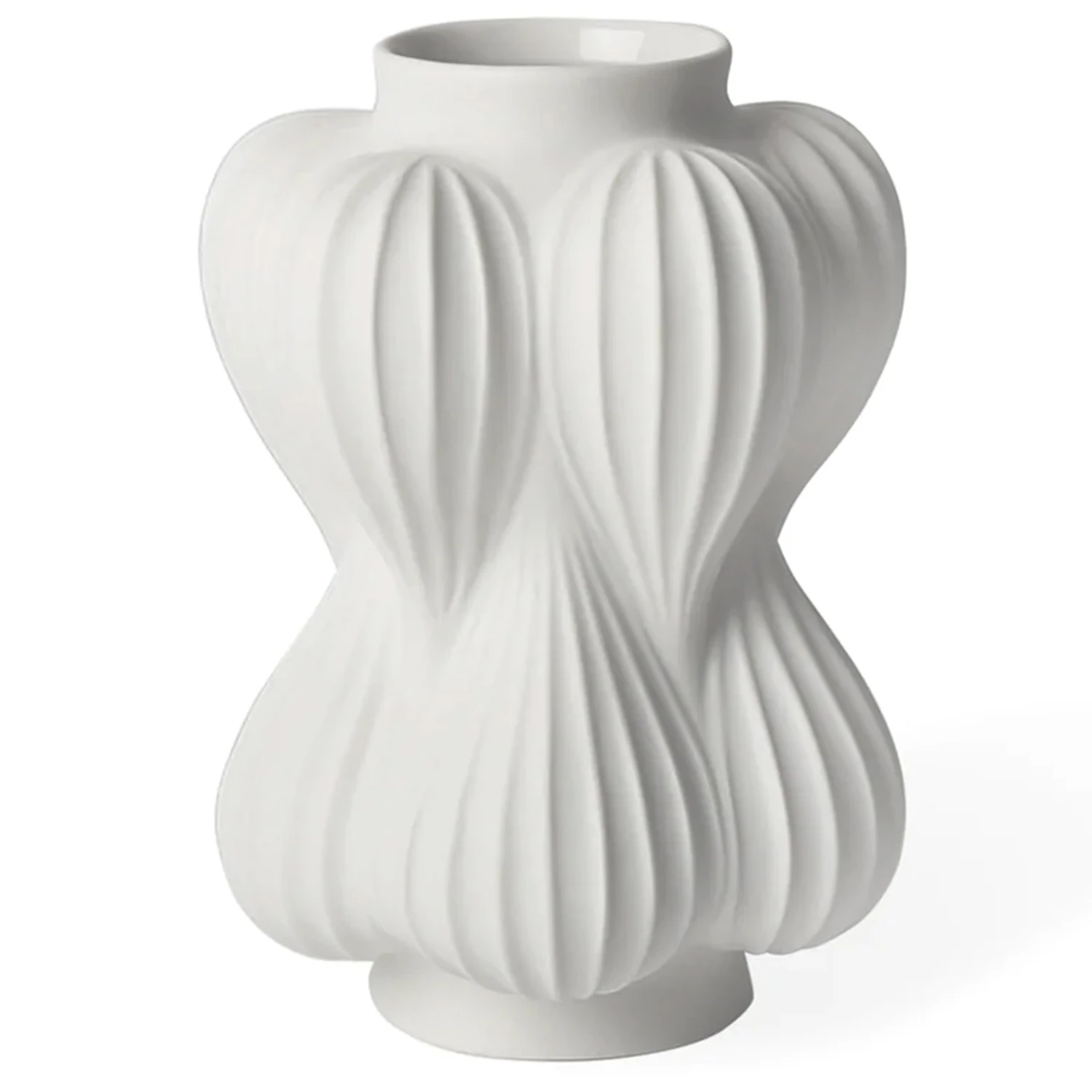 Jonathan Adler Balloon Vase Medium 21 Cm -  Vaser Keramikk Hvit - JA-29861