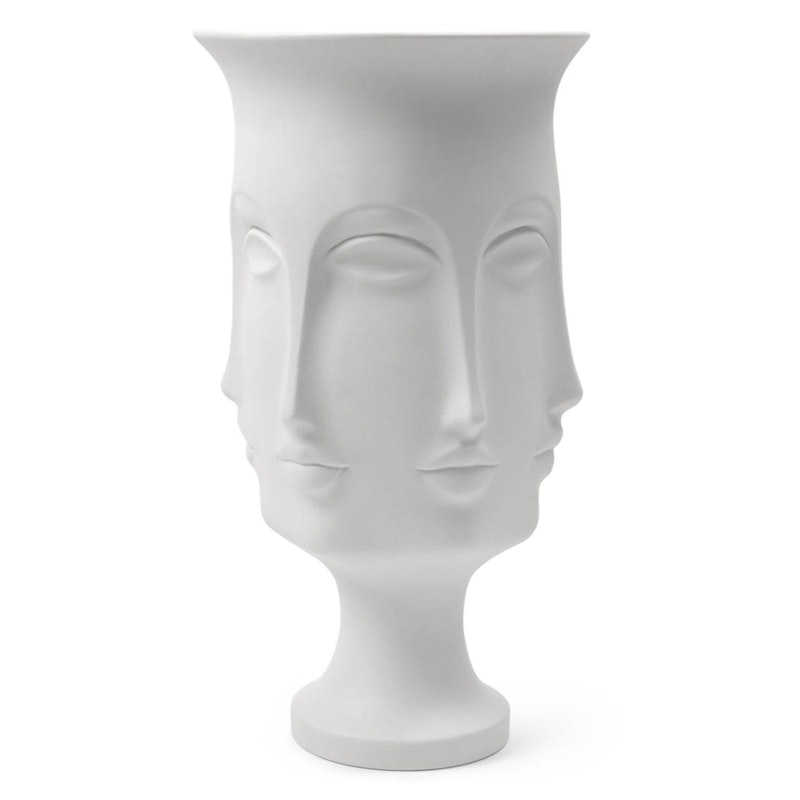 Dora Maar Urn Vase Hvit