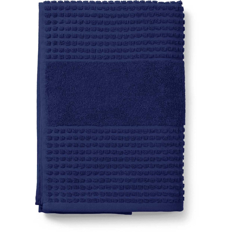 Check Håndkle 70x140 cm, Marineblå
