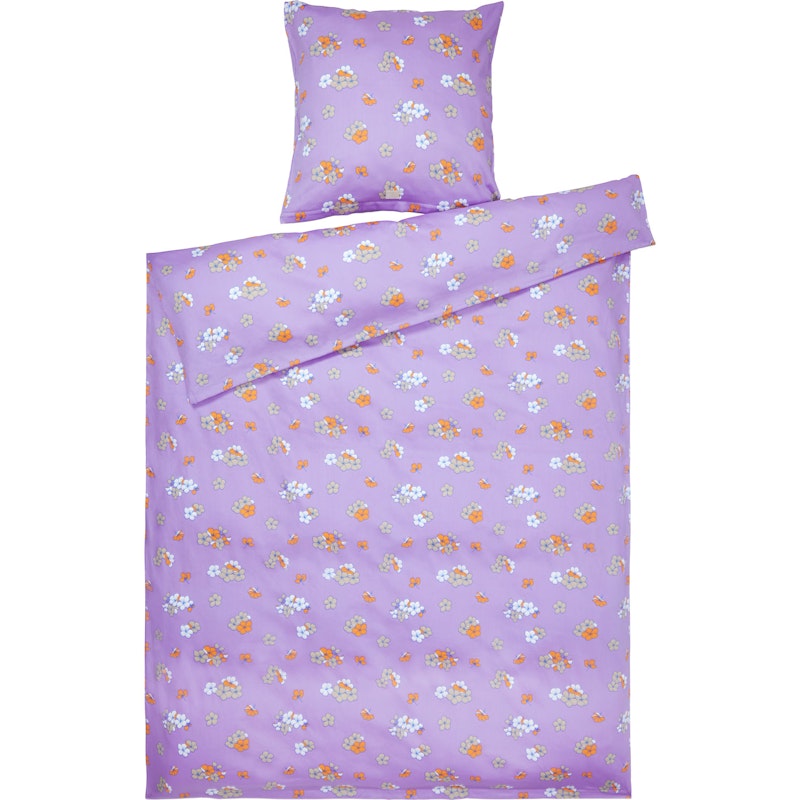 Grand Pleasantly Dynetrekksett 140x200 + 60x63 cm, Lavender