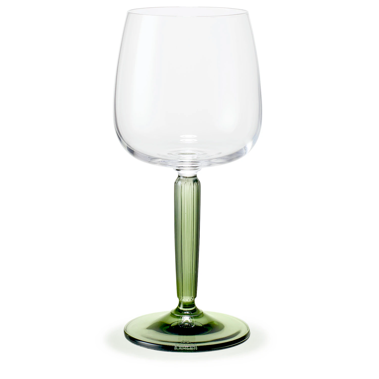 K&auml;hler Hammersh&oslash;i Hvitvins 35 Cl 2-pk  -  Vinglass Glass Gr&oslash;nn - 693074