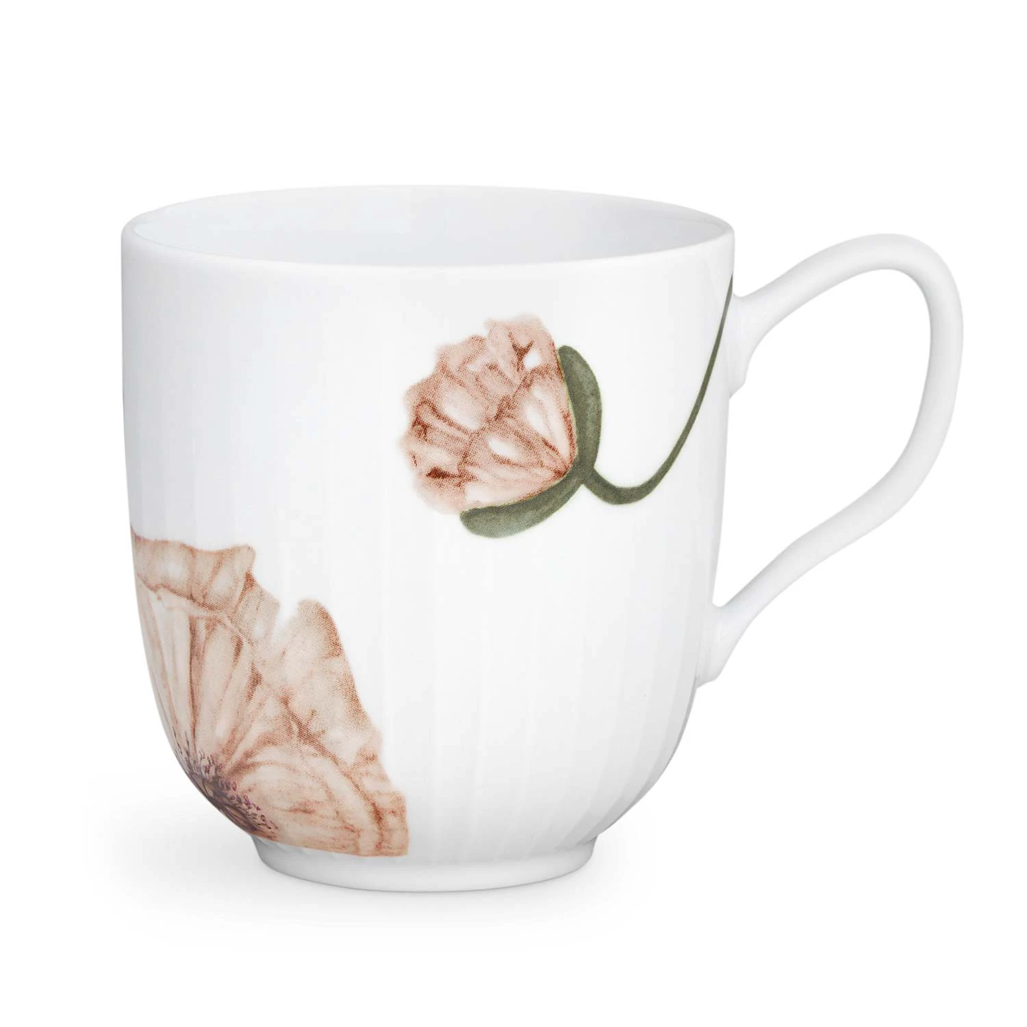K&auml;hler Hammersh&oslash;i Poppy Krus 33 Cl -  Kaffekopper Porselen Hvit - 692293