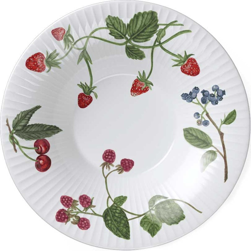 Hammershøi Summer Dyp Tallerken 21 cm, Summer Berries